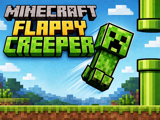 Play Minecraft Flappy Creeper Online for Free | ANGAME
