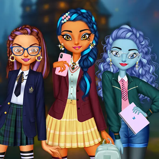 Monster Girls Back To School