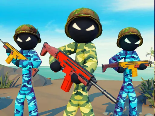 Stickman Army : Team Battle-3
